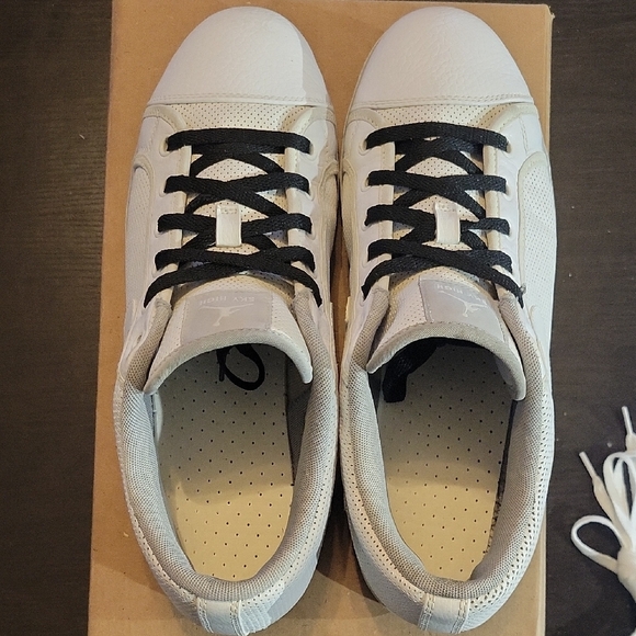 Jordan Sky High Low Rare "White Wolf Grey" (2011) Mens 10.5 Womens 12 EUC - Picture 6 of 10